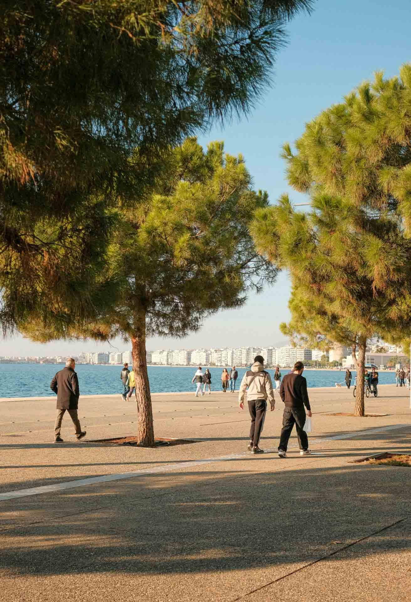 Nea Paralia, superbe promenade de 3,7 km le long de la mer ©paula-schmidt