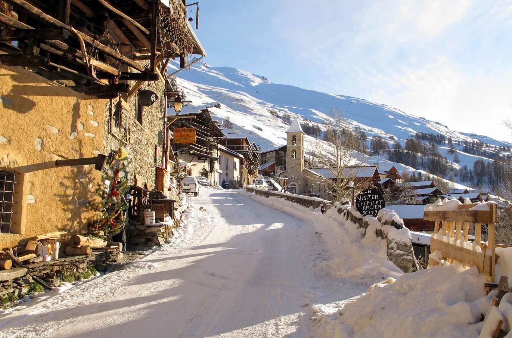 Le quartier Pierre Belle du village de Saint-Véran © saintveran.com