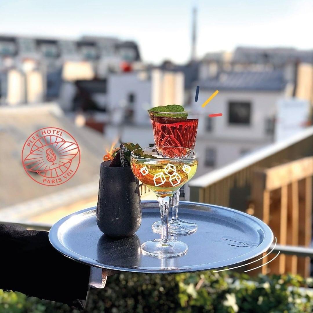 Le rooftop du Pley Hotel © @pley_hotel