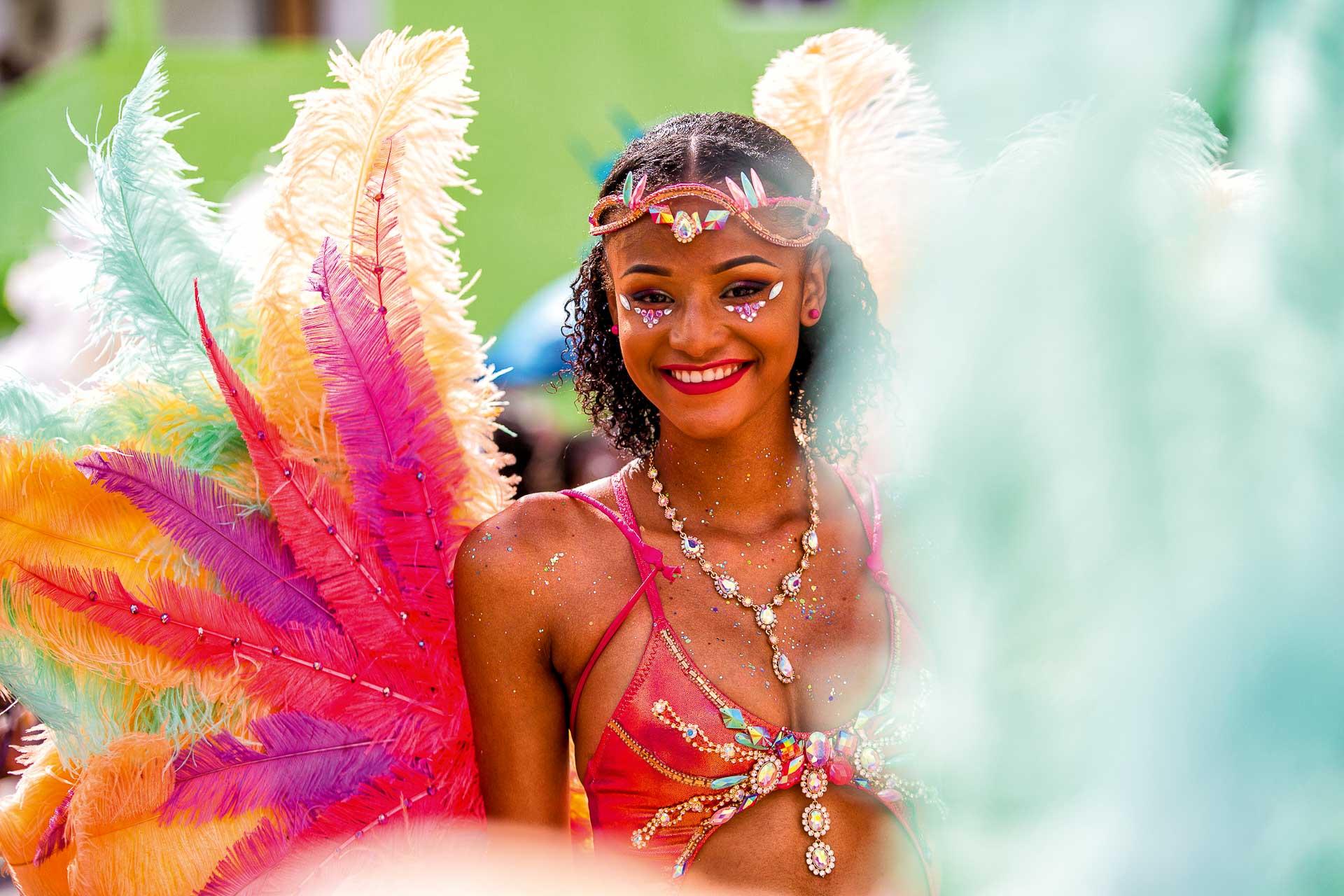 La parade colorée du Carnaval de Saint-Martin © DR