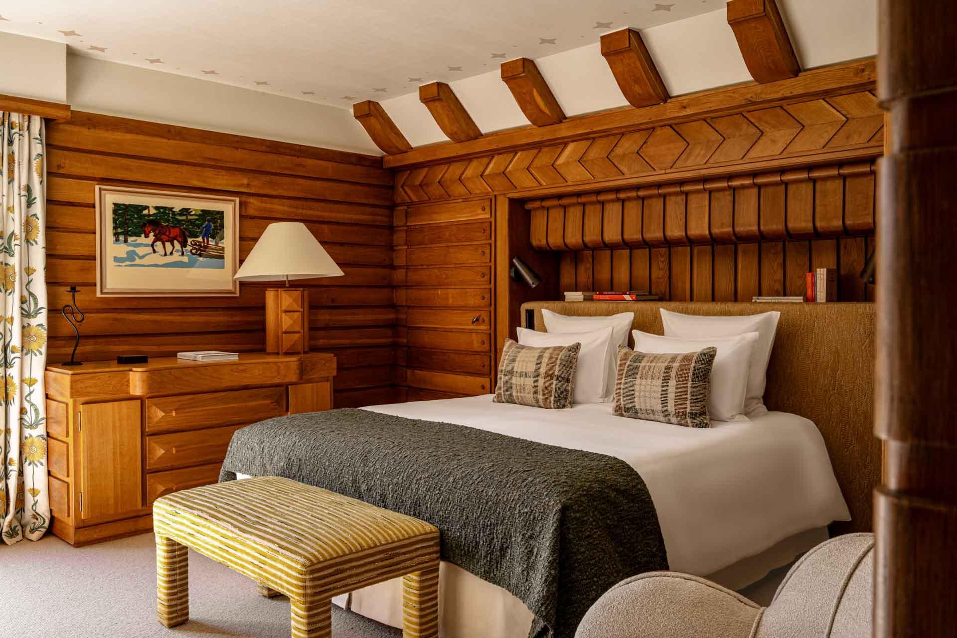 Une chambre du nouvel hôtel dans les Alpes, le Sarto © mrtripper