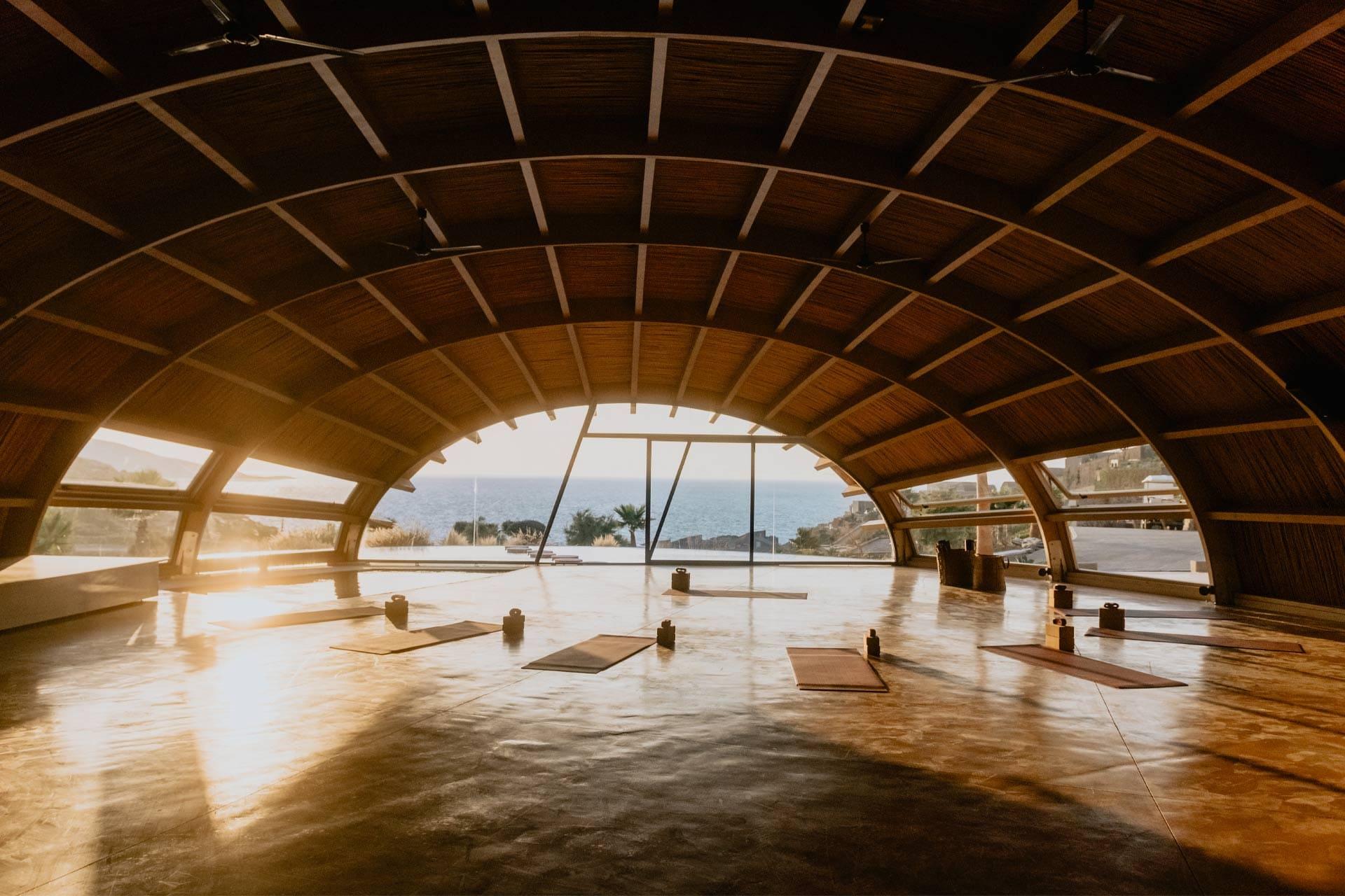 Le studio de yoga © Acro Suites