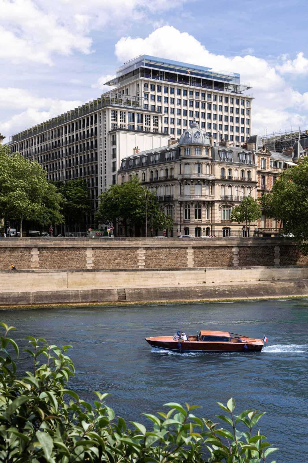 Le SO/ Paris, hôtel de Paris avec vue sur la Seine © Jérémie Léon