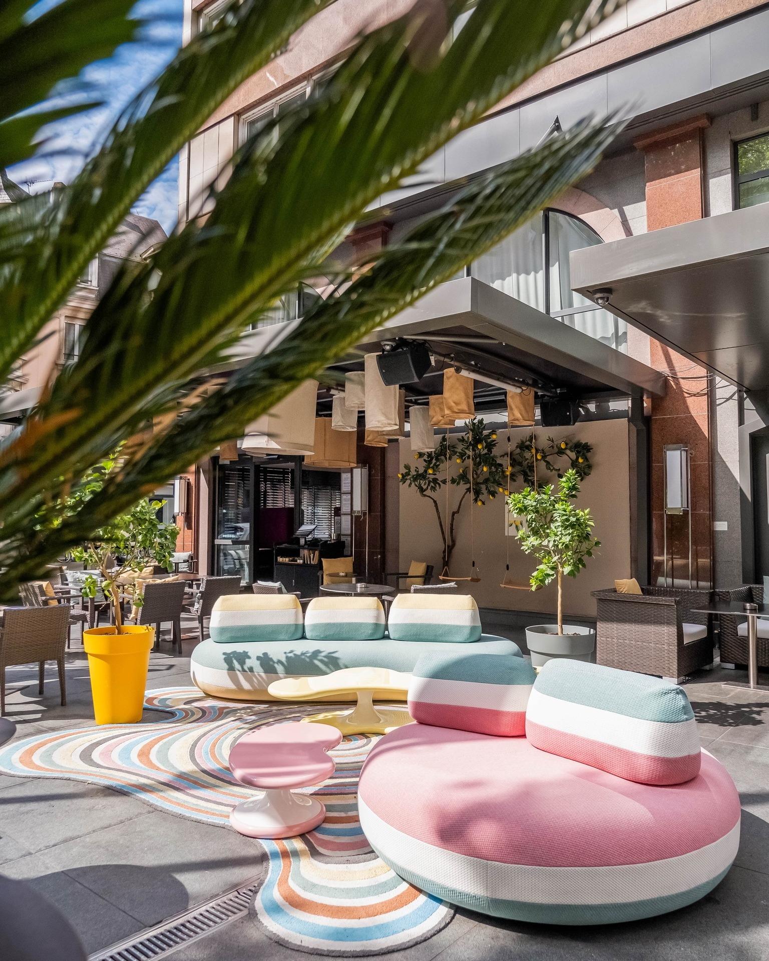 La terrasse de l’hôtel © Sofitel Strasbourg Grande Ile