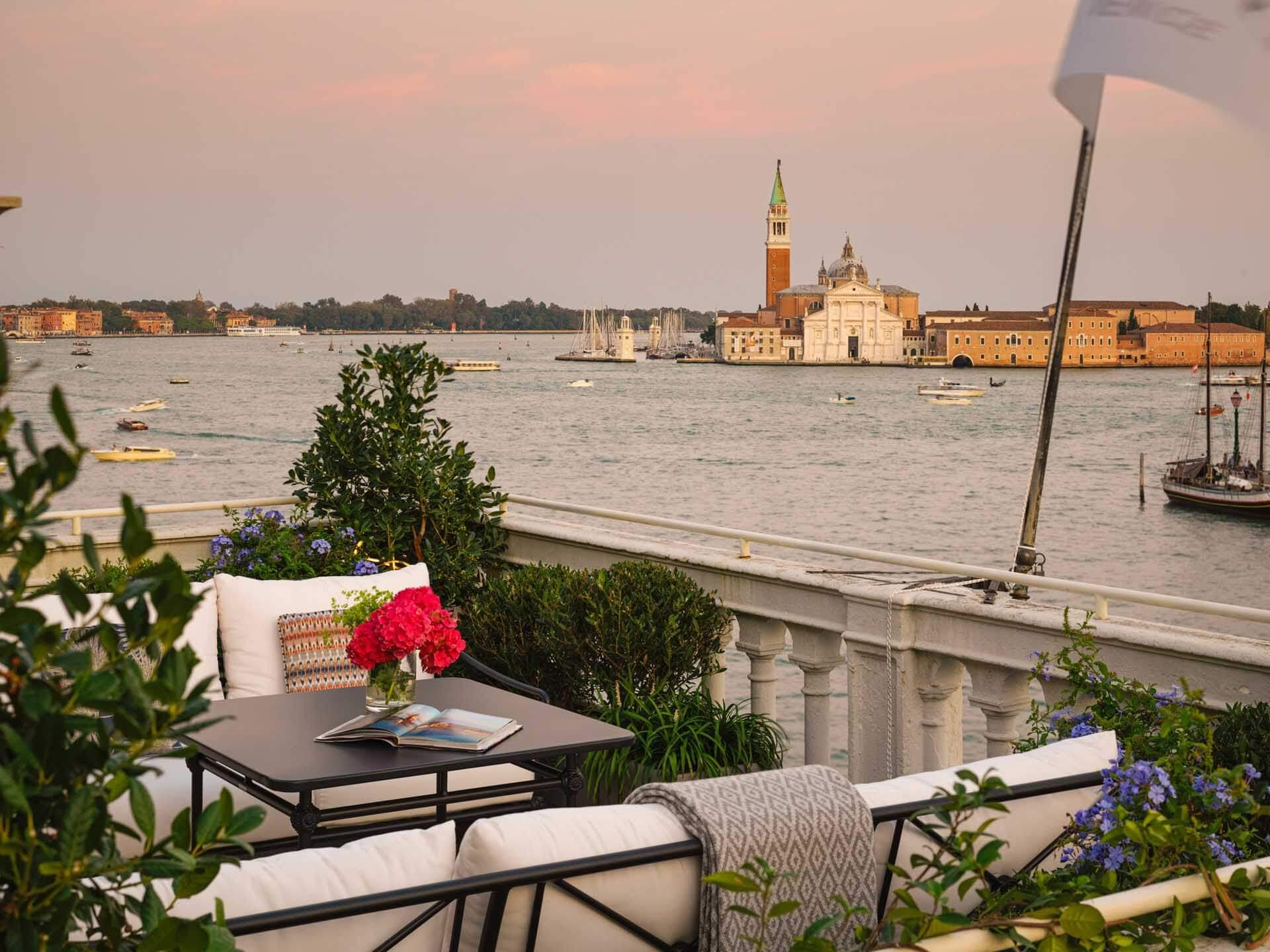 Les terrasses des suites Grand Canal © The St. Regis Venice