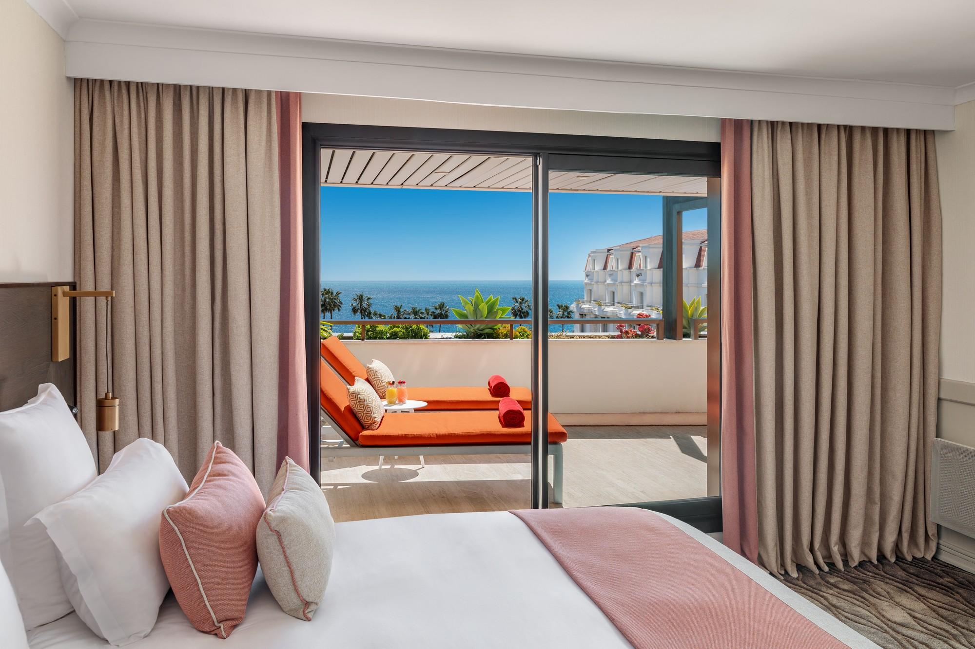 Une chambre avec vue sur la mer © Barrière 