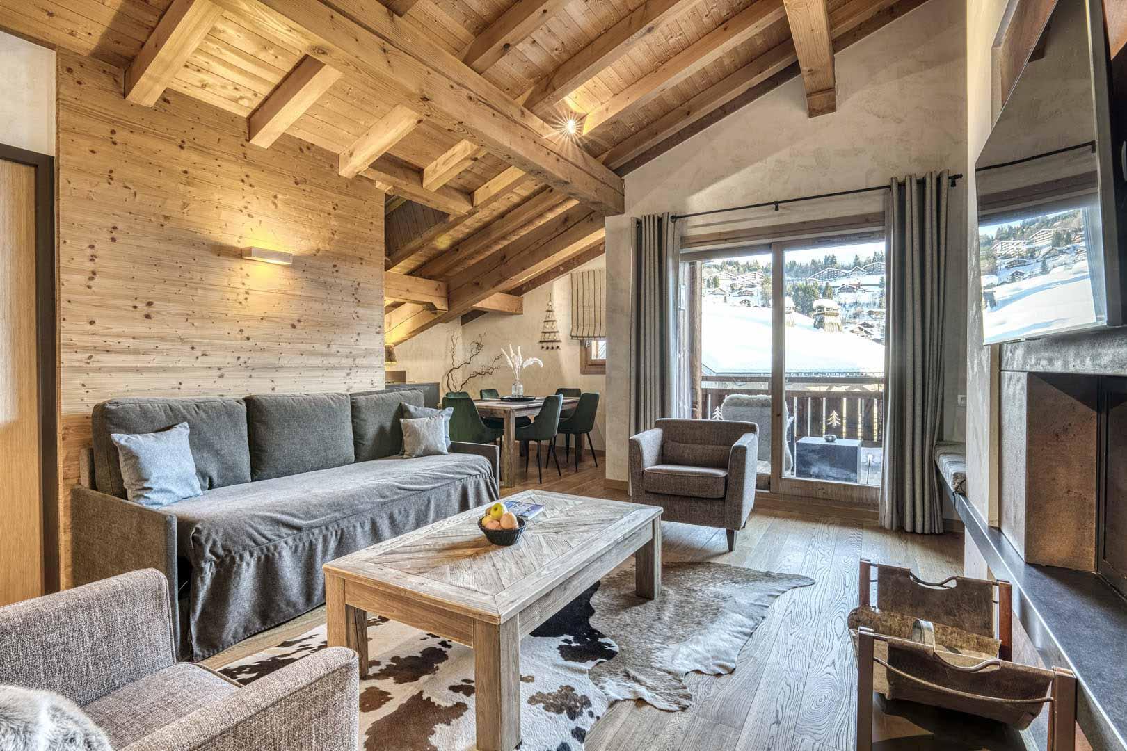 Les Loges Blanches, hôtel 4 étoiles Megève