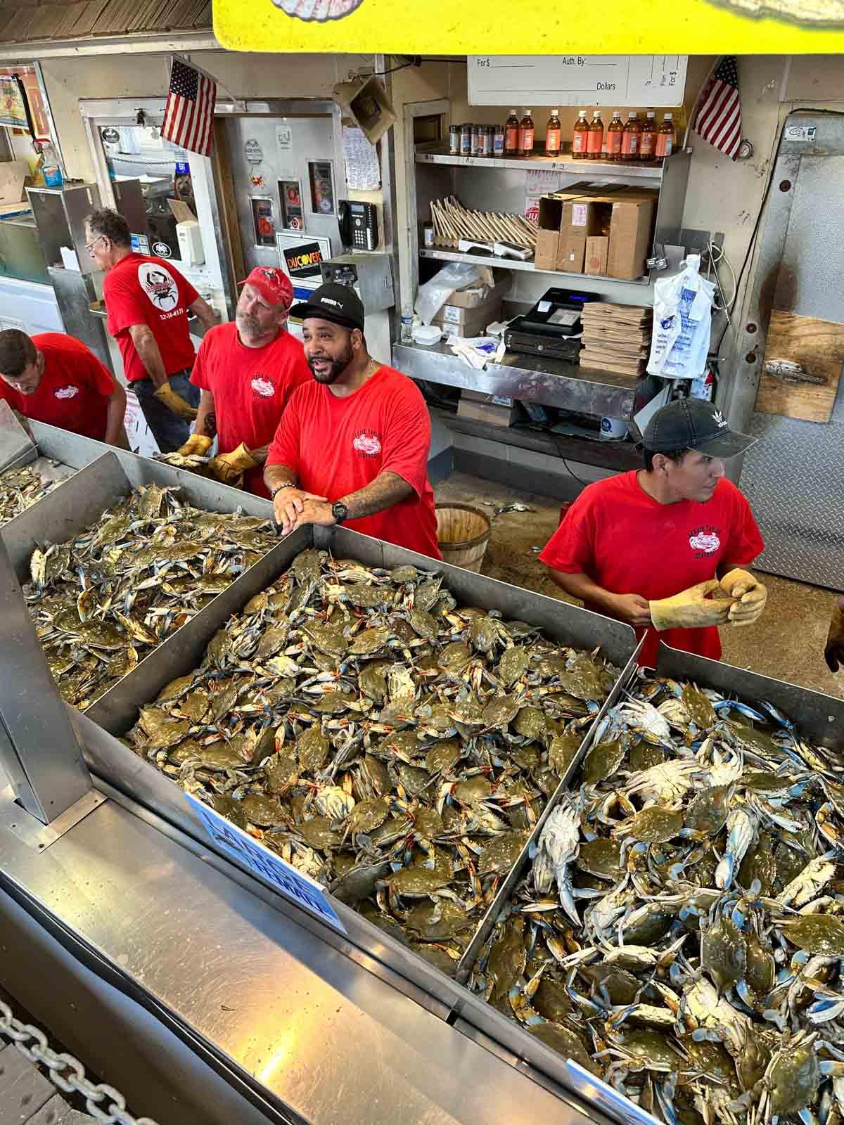 Le marché aux poissons © Madeleine Cantarella