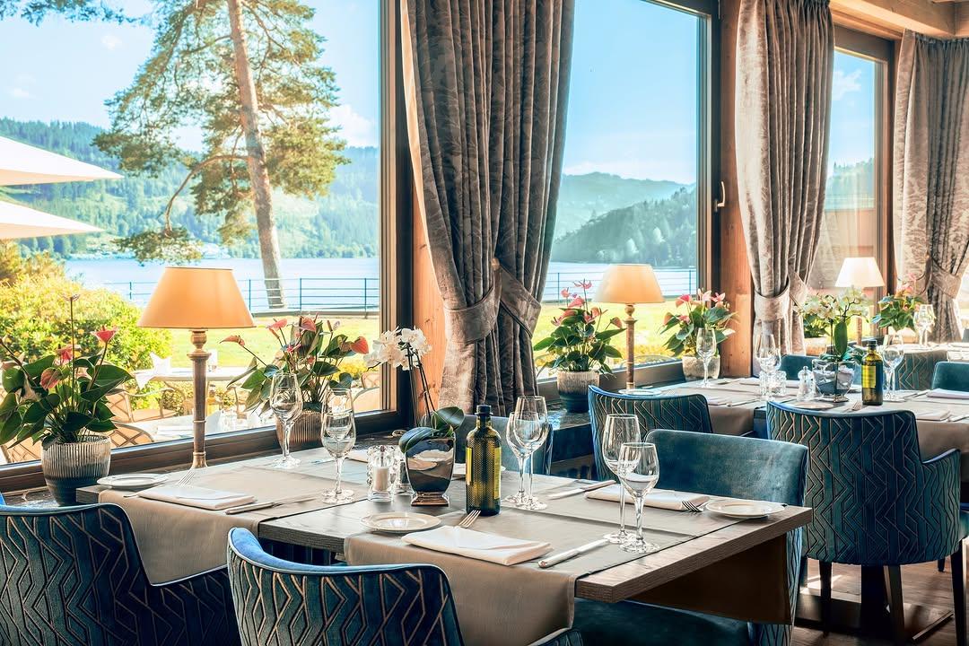 Dîner au restaurant de l’hôtel Le Treschers © treschers_schwarzwaldhotel