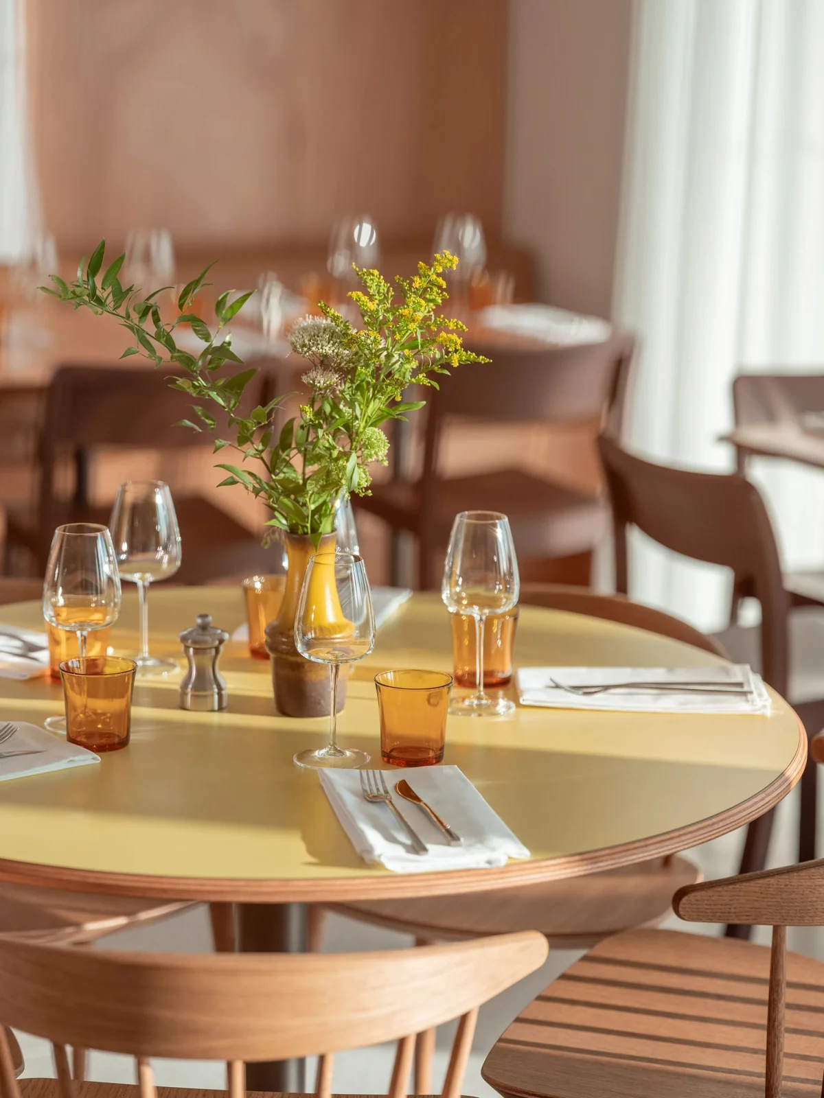 Le restaurant de l’hôtel © Vertime