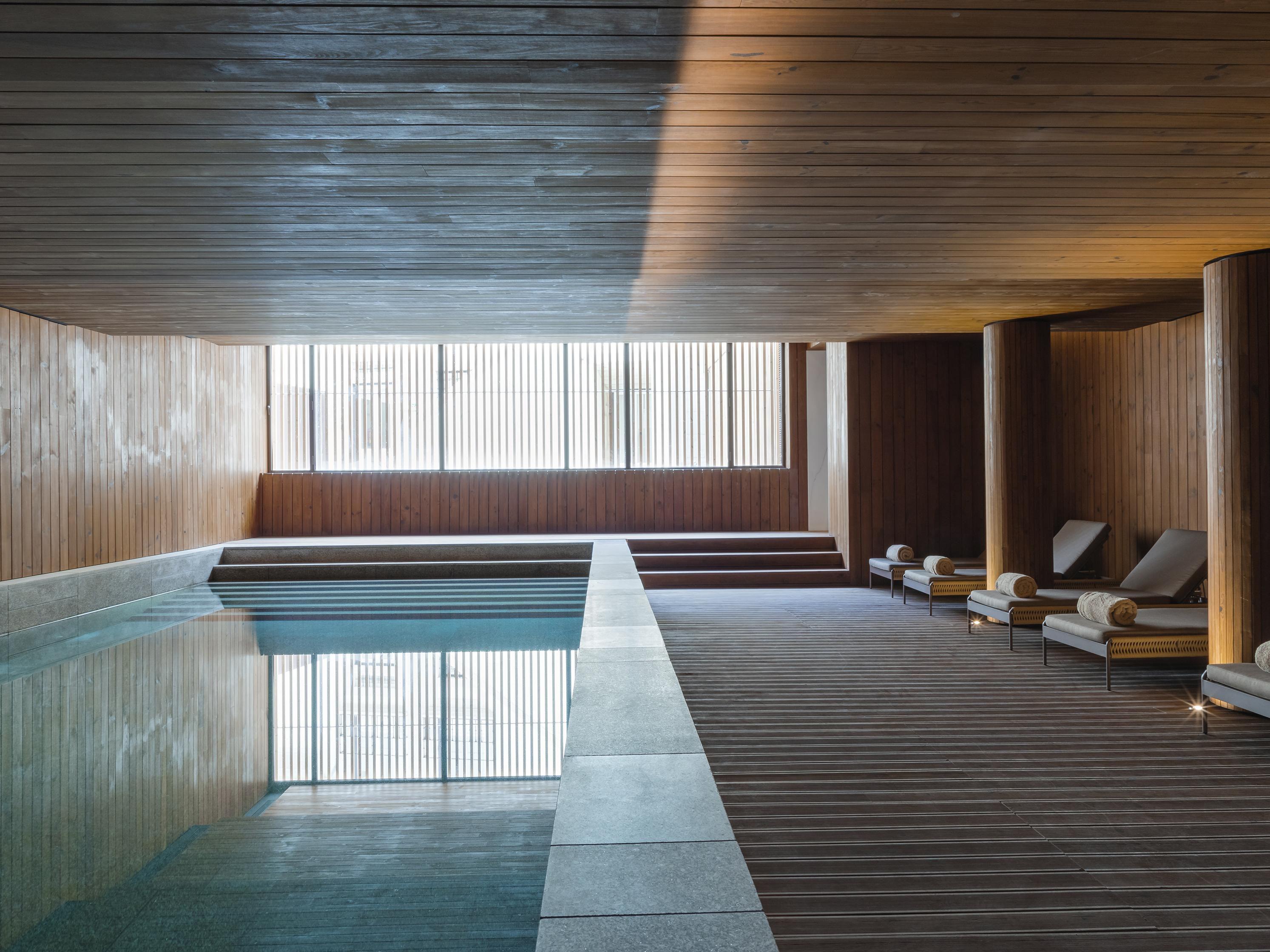 Le spa de l’hôtel © Palacete Severo