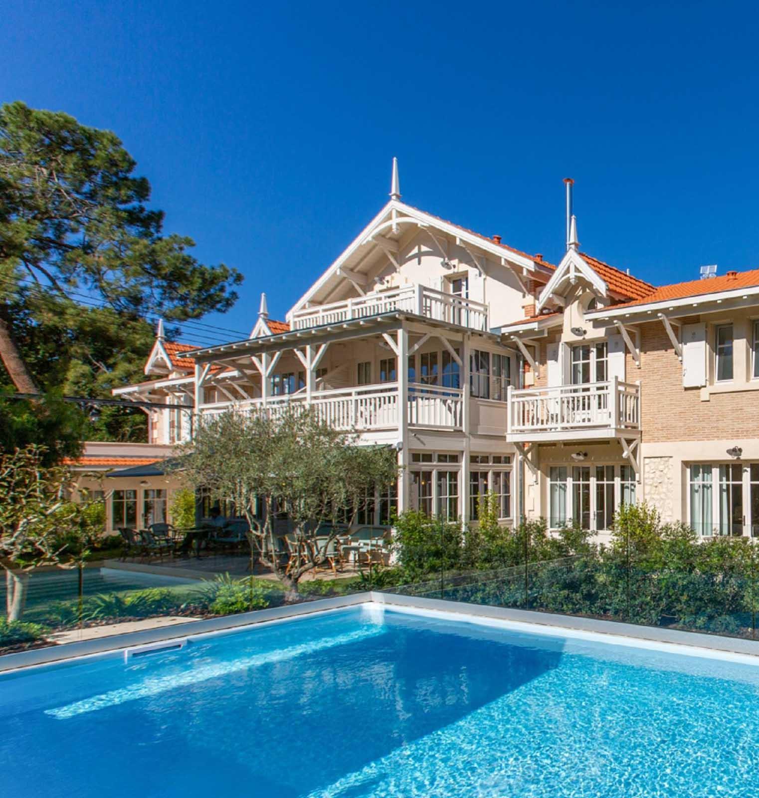 L’hôtel du bassin d’Arcachon © Villa du Moulleau