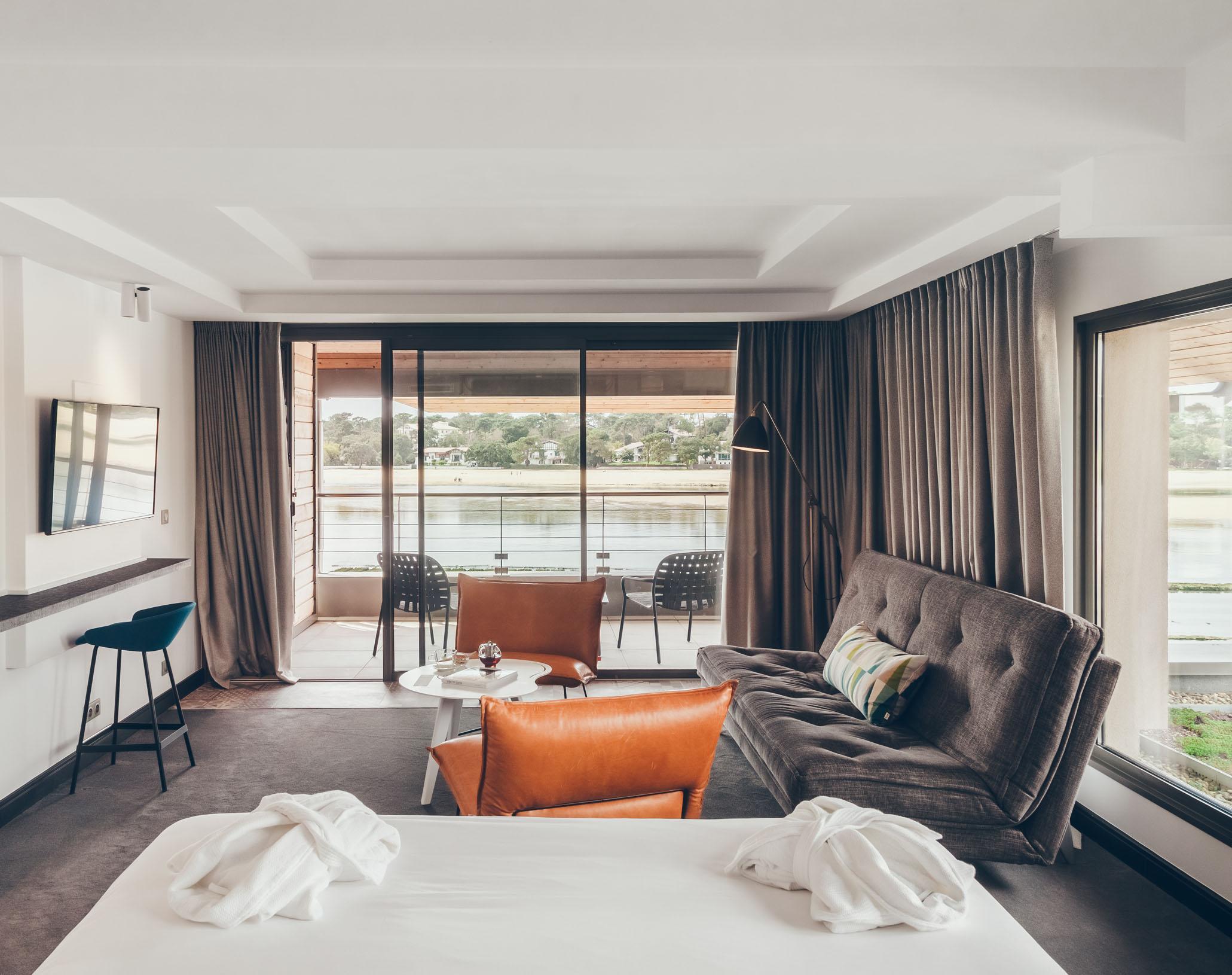 Une des suites de l’hôtel © Villa Seren