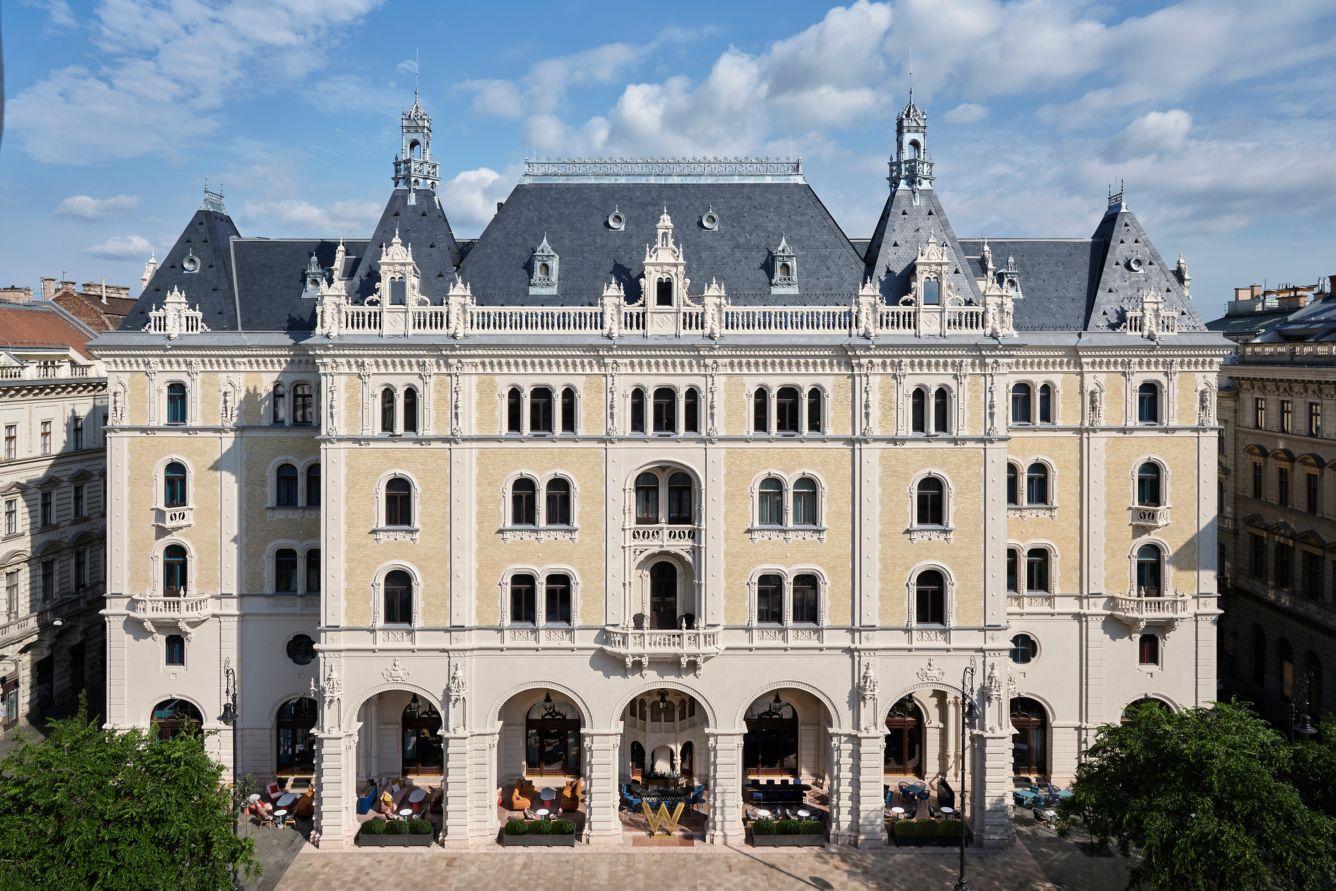 Le palais Drechsler transformé en un hôtel de luxe © W Hôtel