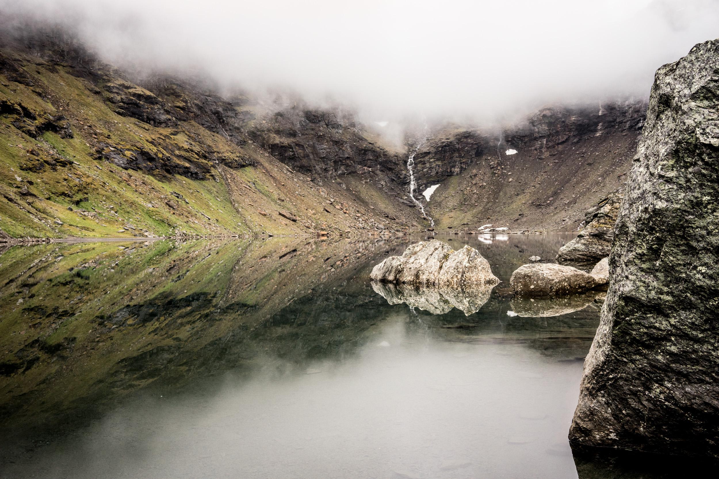 Le lac de Trollsjön.