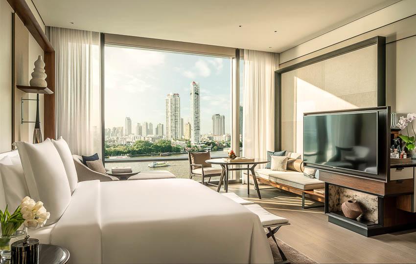 Four Seasons Hotel Bangkok at Chao Phraya River © DR