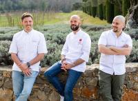 Philippe Colinet, Louis Rameau et Éric Raynal, un dîner à 6 mains à Saint-Tropez