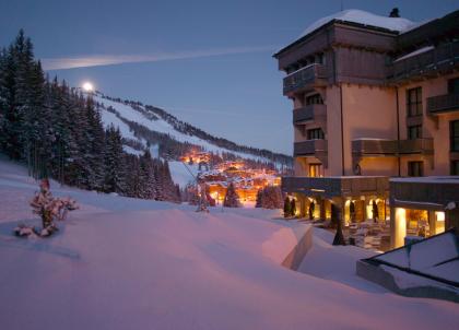 À l’intérieur du Mélézin, la discrète adresse d’Aman à Courchevel