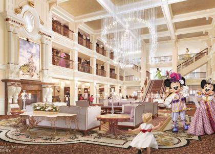 Dans les coulisses du Disneyland Hôtel : une réouverture royale pour un hôtel de conte de fées