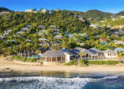 Les plus beaux hôtels spa de Saint-Barthélemy