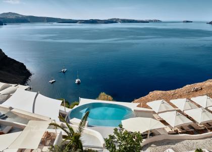 Les plus beaux hôtels de luxe à Santorin