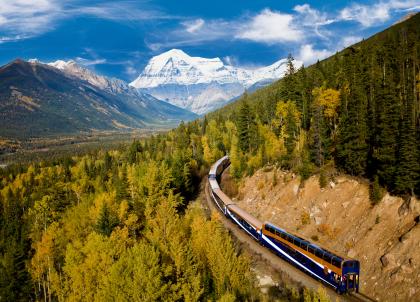 Voyage en train : les Rocheuses canadiennes à bord du Rocky Mountaineer 
