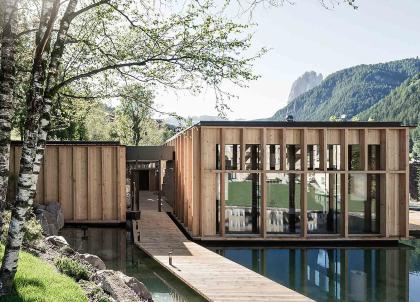 Adler Dolomiti Spa Resort, complexe haut de gamme au cœur d'un village du Sud-Tyrol 