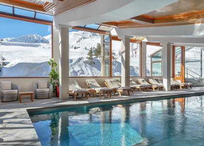 Les plus beaux hôtels avec spa de Courchevel