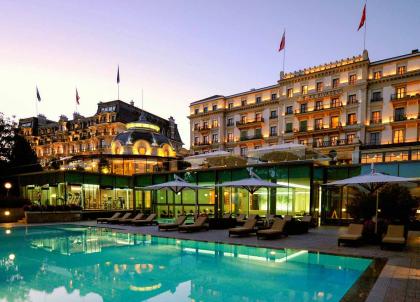 Beau-Rivage Palace, un grand hôtel intemporel et contemporain à Lausanne