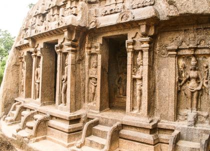 Détails d’un temple Ratha | © Marion Brun