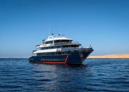 DUNE dévoile Longara, yacht de croisière-plongée en mer Rouge avec un chef étoilé à bord