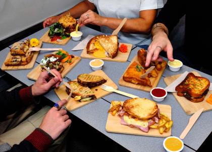 Le croque-monsieur du train réinventé à Ground Control 