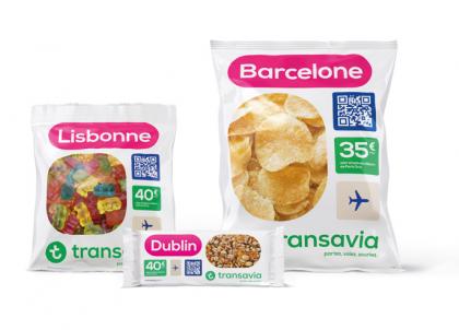 Un billet d’avion dans un paquet de chips : le nouveau dispositif original de Transavia 