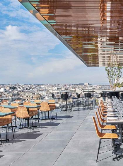 Créatures Restaurant on the Rooftop - Review of Galeries Lafayette Paris  Haussmann, Paris, France - Tripadvisor
