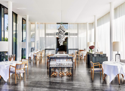 Florent Pietravalle, premier service à La Villa La Coste