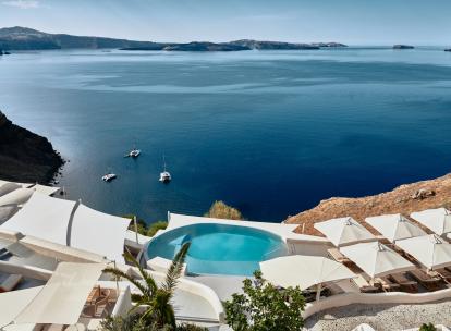 Les plus beaux hôtels de luxe à Santorin