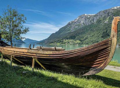 Dans les fjords autour de Bergen, la Norvège version été