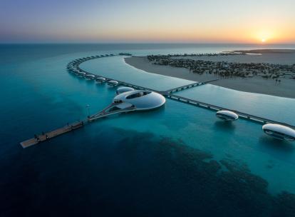 Shebara Resort : un chapelet d'acier sur la mer Rouge