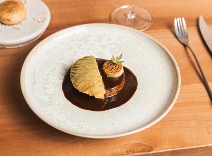 On a déjeuné chez Julien Allano dans le Luberon, chez JU - Maison de cuisine