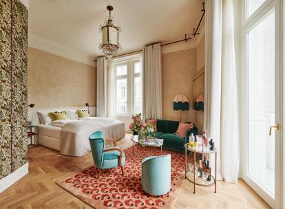Glamour et vintage à l’Hotel Motto Vienna