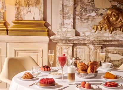 Le Meurice et son brunch français