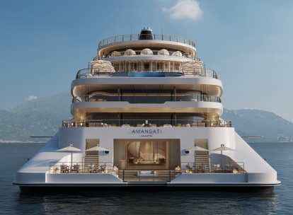 Aman lance son yacht ultra luxe Amangati en Méditerranée