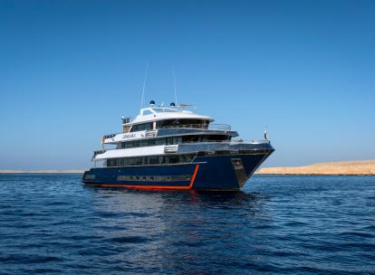 DUNE dévoile Longara, yacht de croisière-plongée en mer Rouge avec un chef étoilé à bord