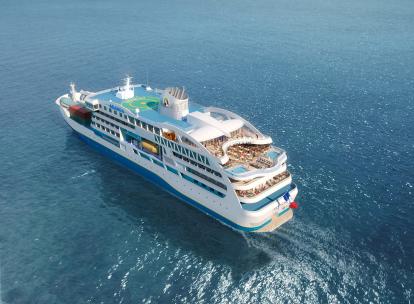 Aranui Cruises inaugure l’Aranoa, son nouveau navire en Polynésie