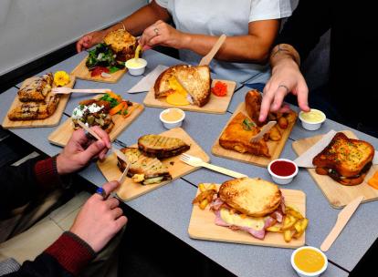 Le croque-monsieur du train réinventé à Ground Control 