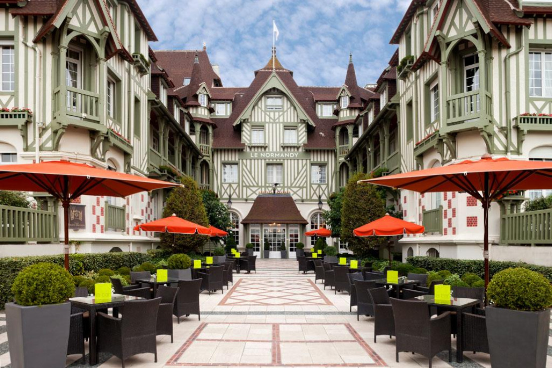 Le Normandy Barrière à Deauville, l'un des plus beaux hôtels de Normandie