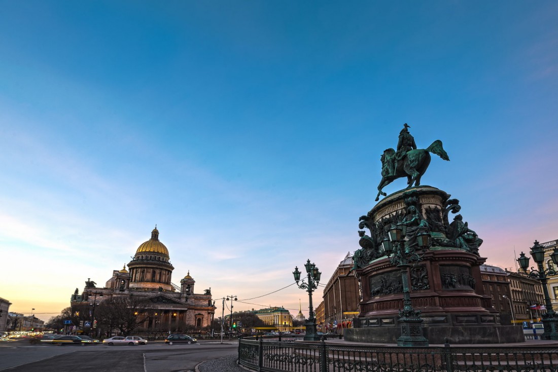 La cathédrale Saint-Isaac est la troisième plus vaste cathédrales d’Europe après Saint-Pierre de Rome et Saint-Paul à Londres | © ##Gregory Kutuzov@@https://500px.com/barlo