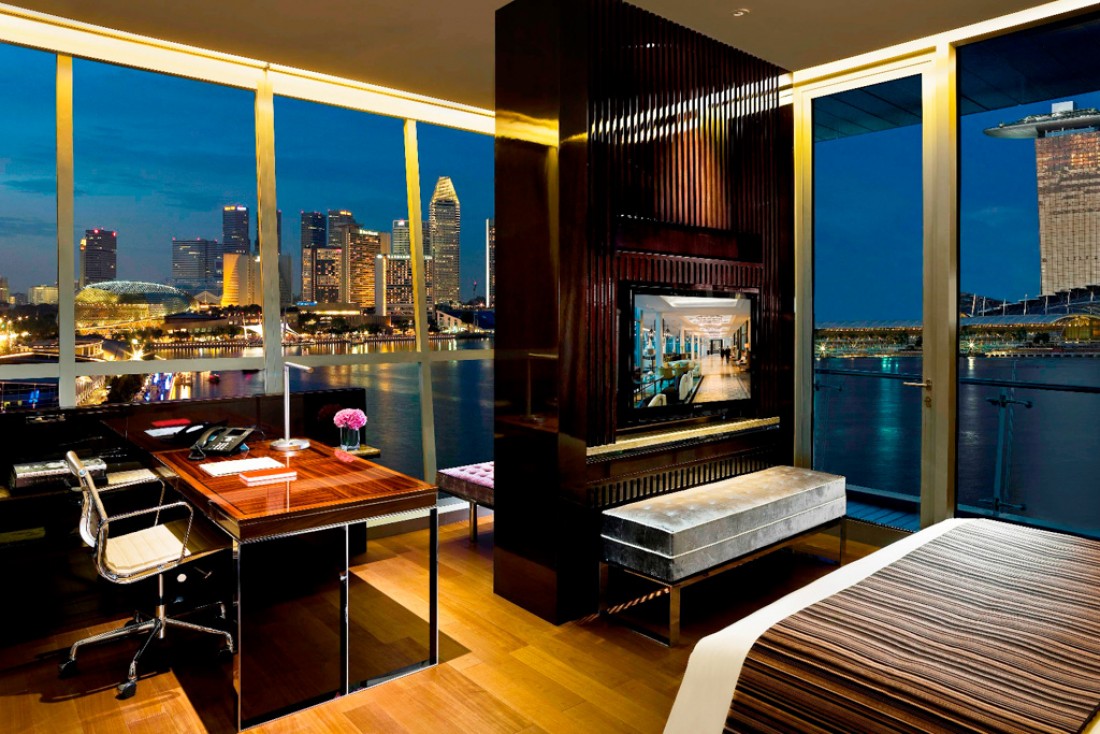 L’hôtel dispose de suites parmi les plus spectaculaires de Singapour | © The Fullerton Bay Hotel