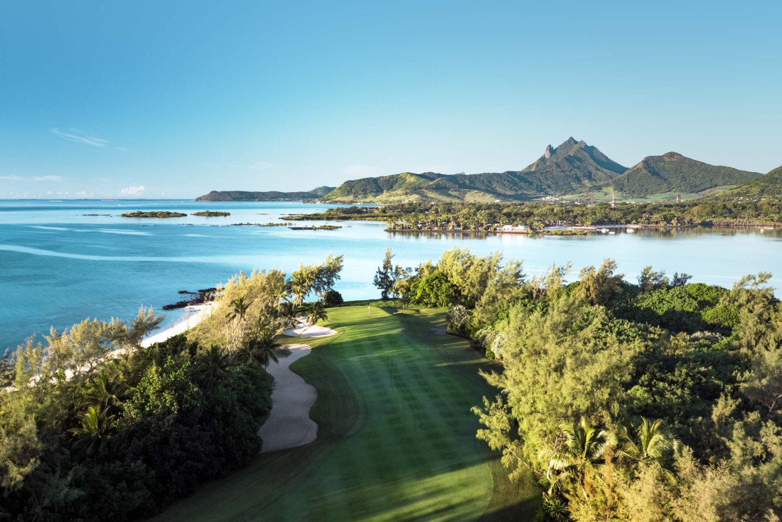Parmi les plus beaux golfs de l'île Maurice, l'île aux Cerfs © J. Sjoman Sunlife