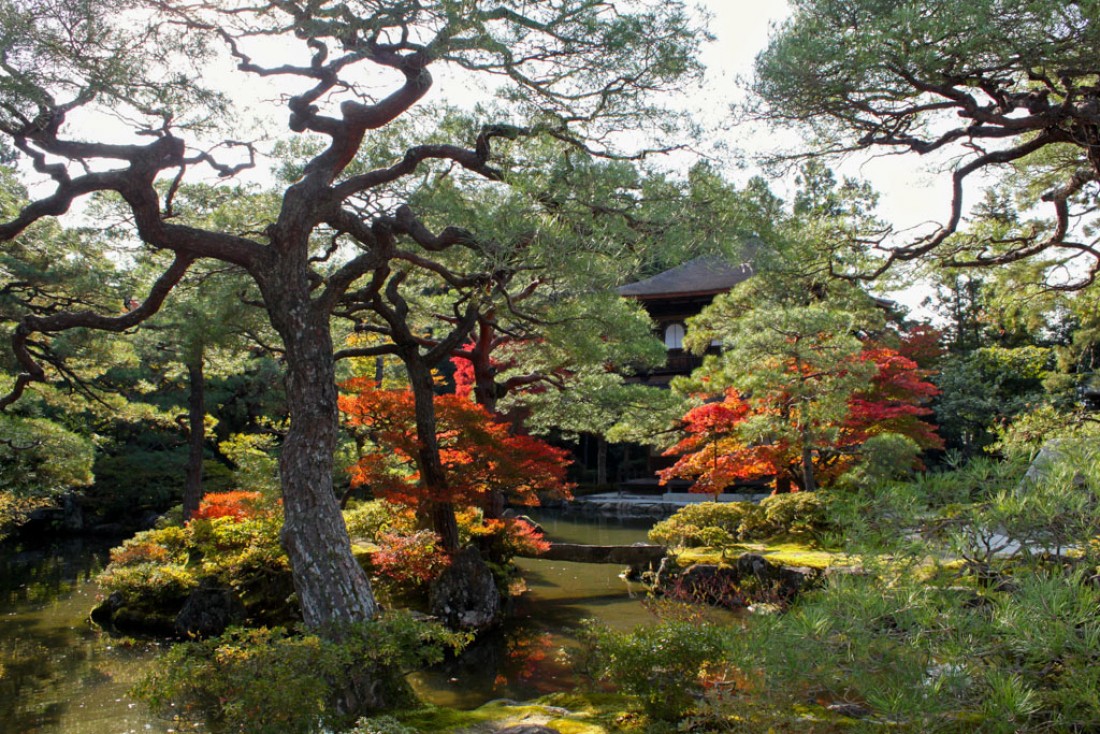 Jardins du Pavillon d'Argent à Kyoto | © Aurélie Morin